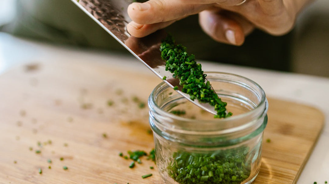 Zdrowe odżywianie: szczypiorek