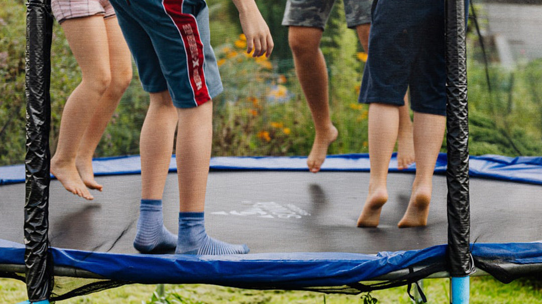 Aktywność fizyczna: trampolina
